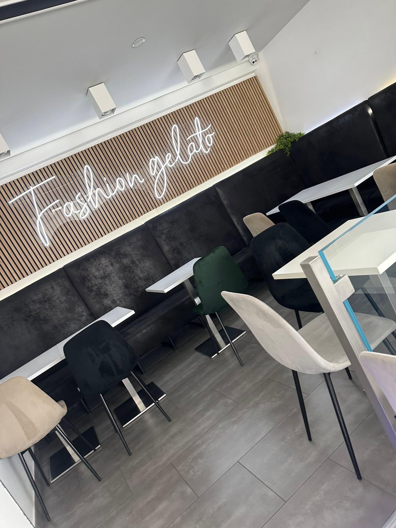Comptoir glacier Gelatissimo pour réceptions et événements